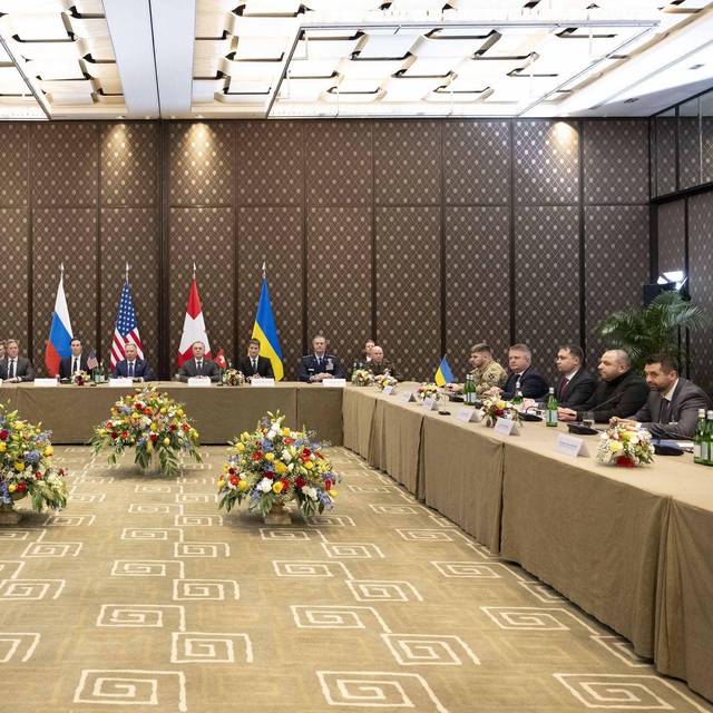 Ukraine-Krieg - Verhandlungen in Genf