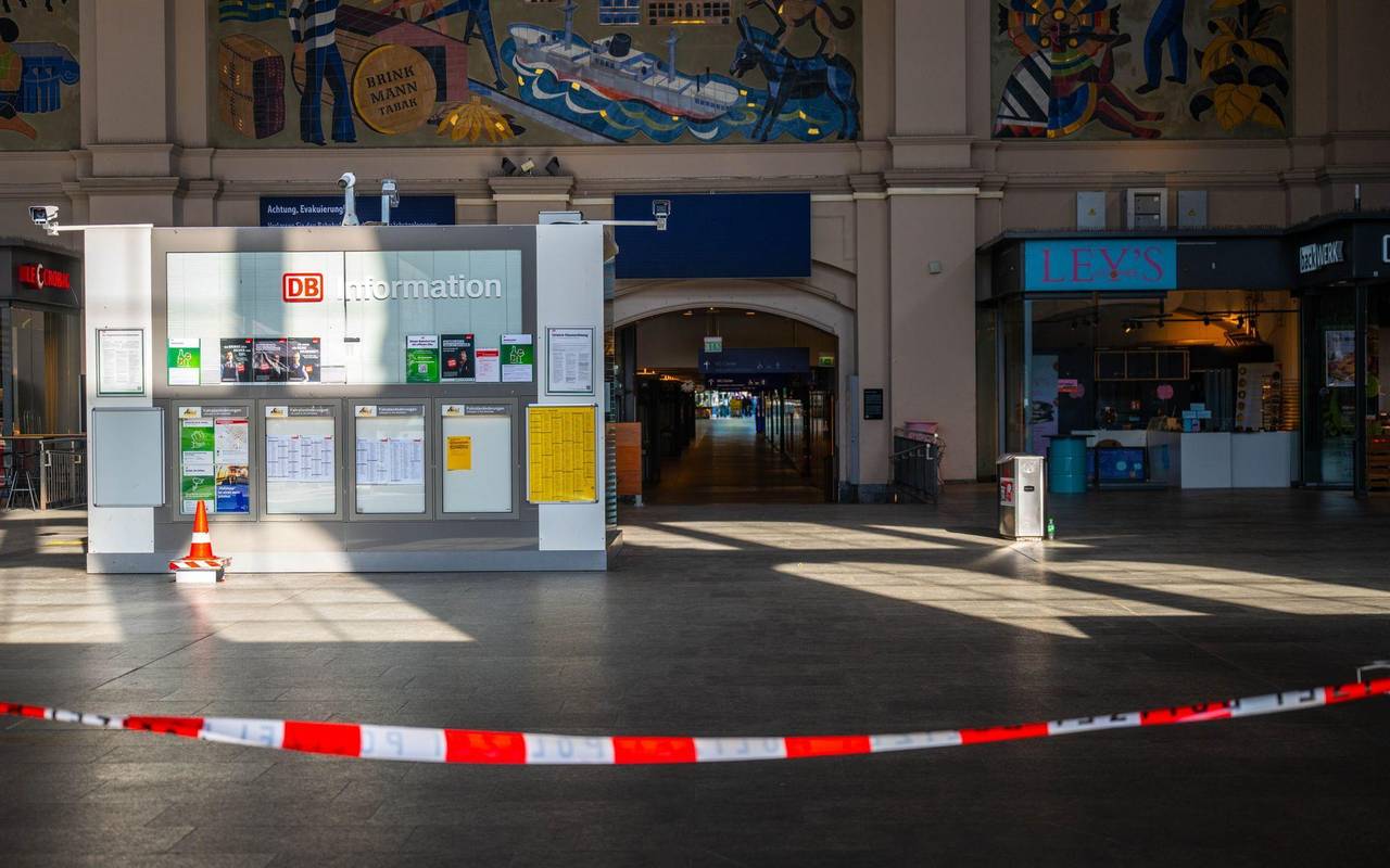 Bombendrohung am Bremer Hauptbahnhof