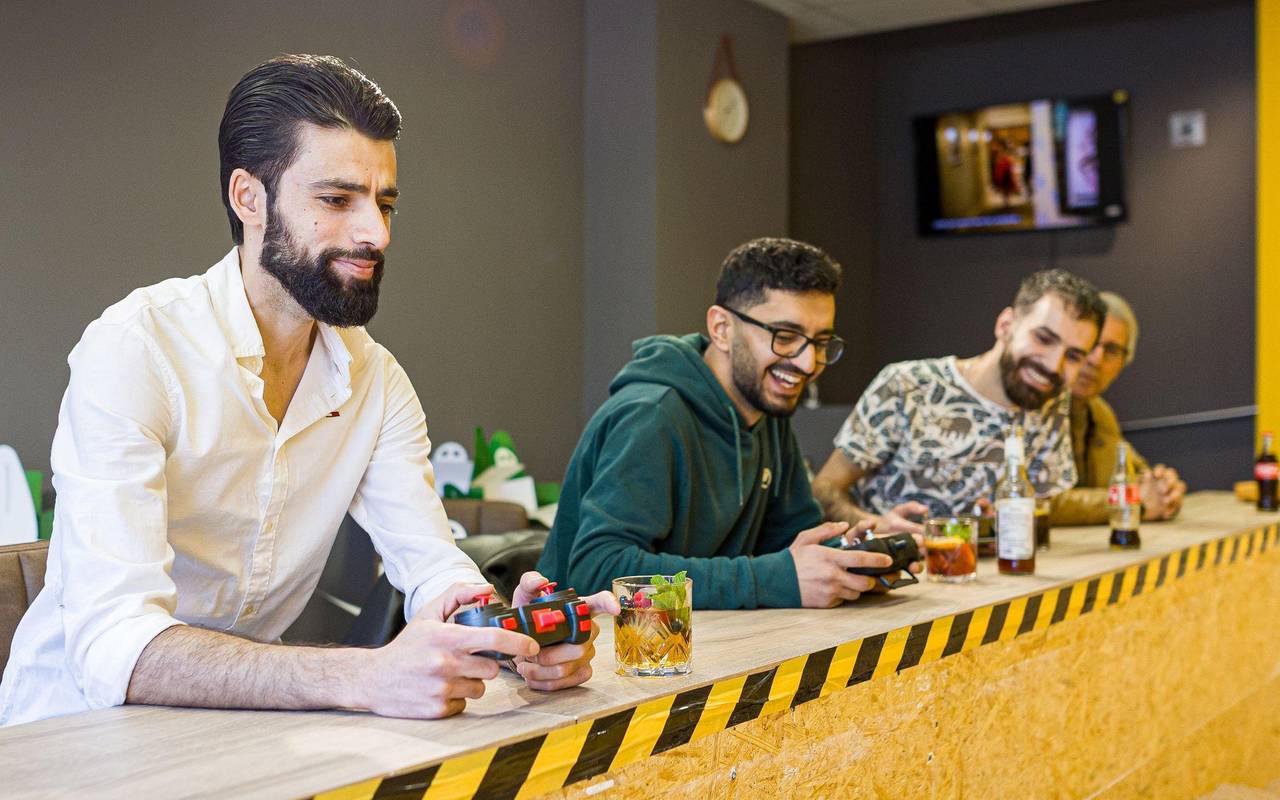 Bagger-Café öffnet in Hannover