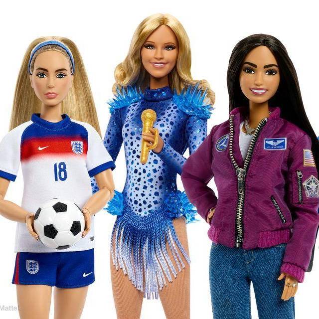 Helene Fischer als Barbie-Puppe