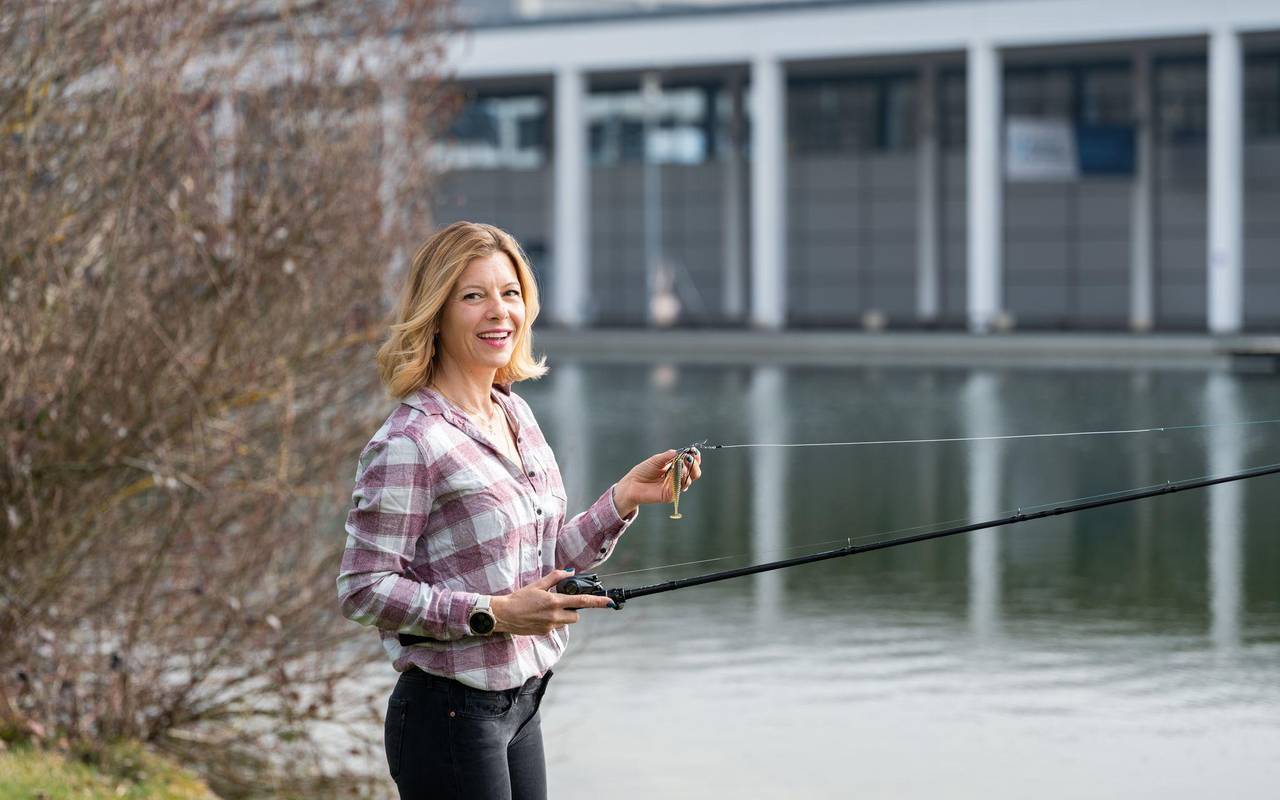 Beginn der Messe Aqua-Fisch - Barbara Kijewski
