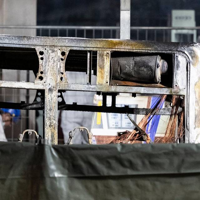 Linienbus ausgebrannt - Tote und Verletzte in der Schweiz