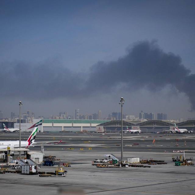 Angriff auf den Iran - Flughafen in Dubai