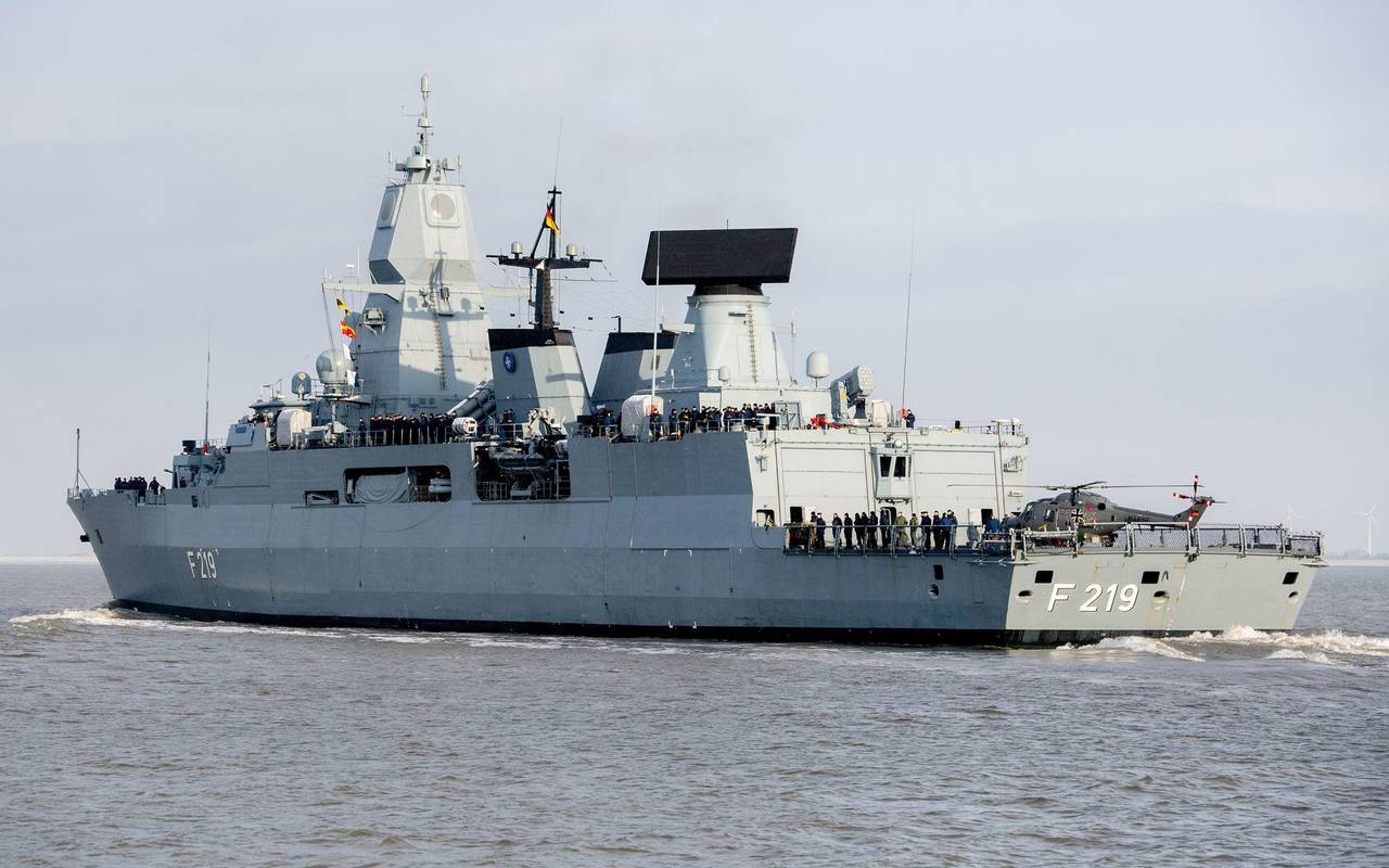 Fregatte «Sachsen» läuft zu Nato-Einsatz aus