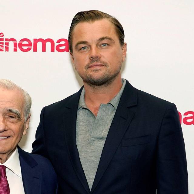 Martin Scorsese (l) und Leonardo DiCaprio
