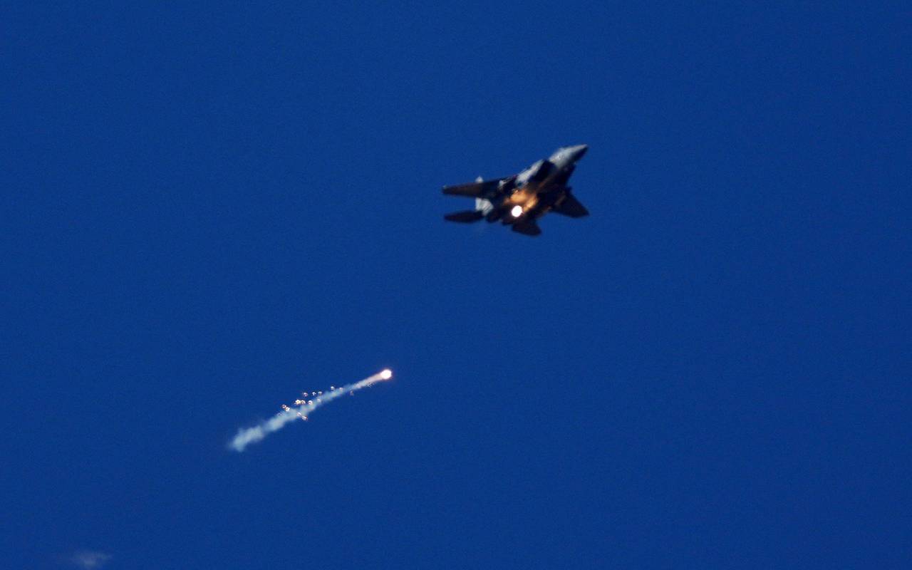 Kampfflugzeug der israelischen Luftwaffe