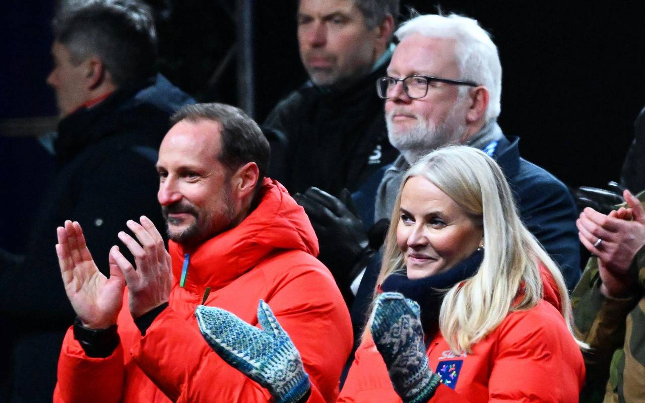Norwegens Kronprinzenpaar Haakon und Mette-Marit