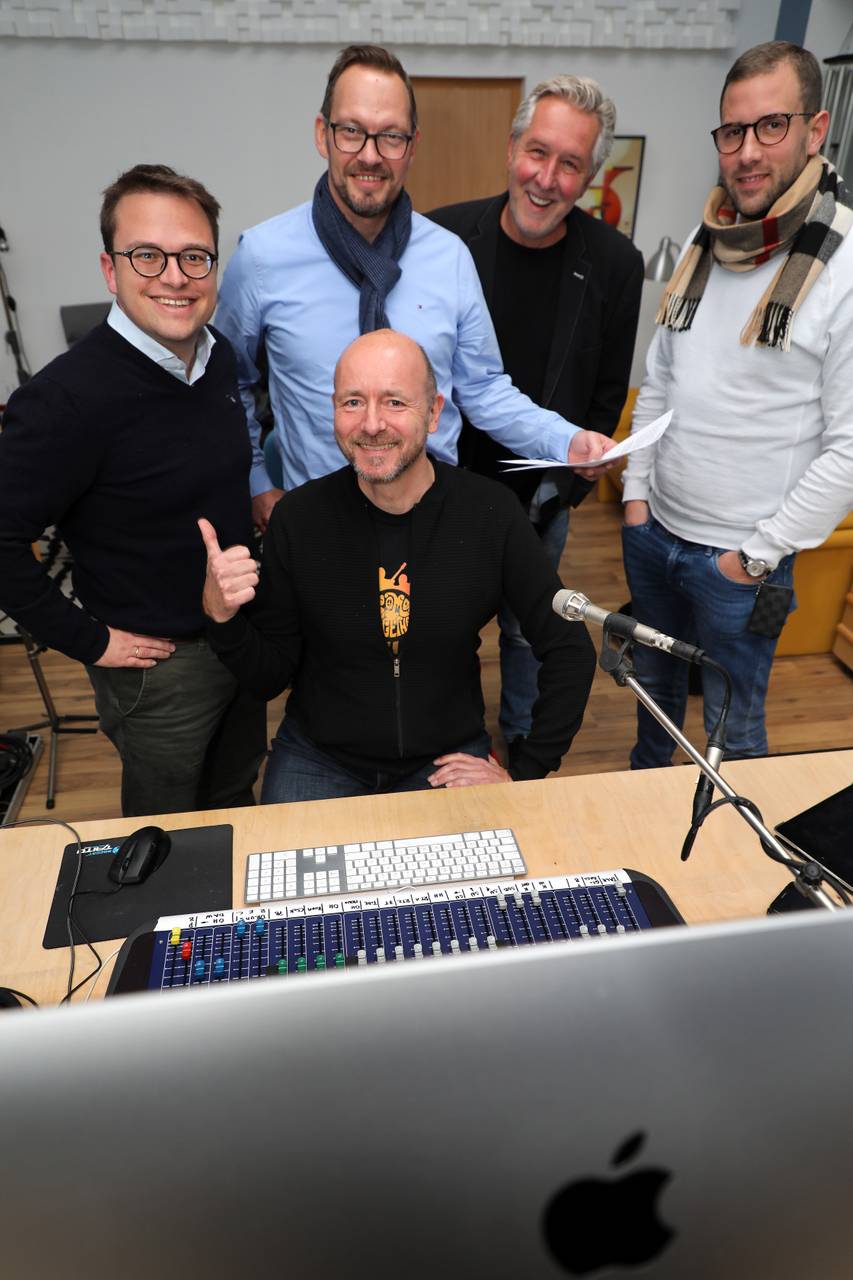 Kölner Dreigestirn singt Lied aus Gladbach Radio Berg