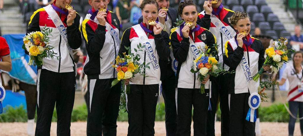 Reitsport: Van Gerven Vize-Weltmeister