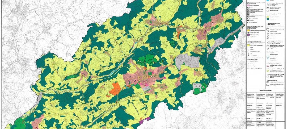 Erster Entwurf für Flächennutzungsplan steht