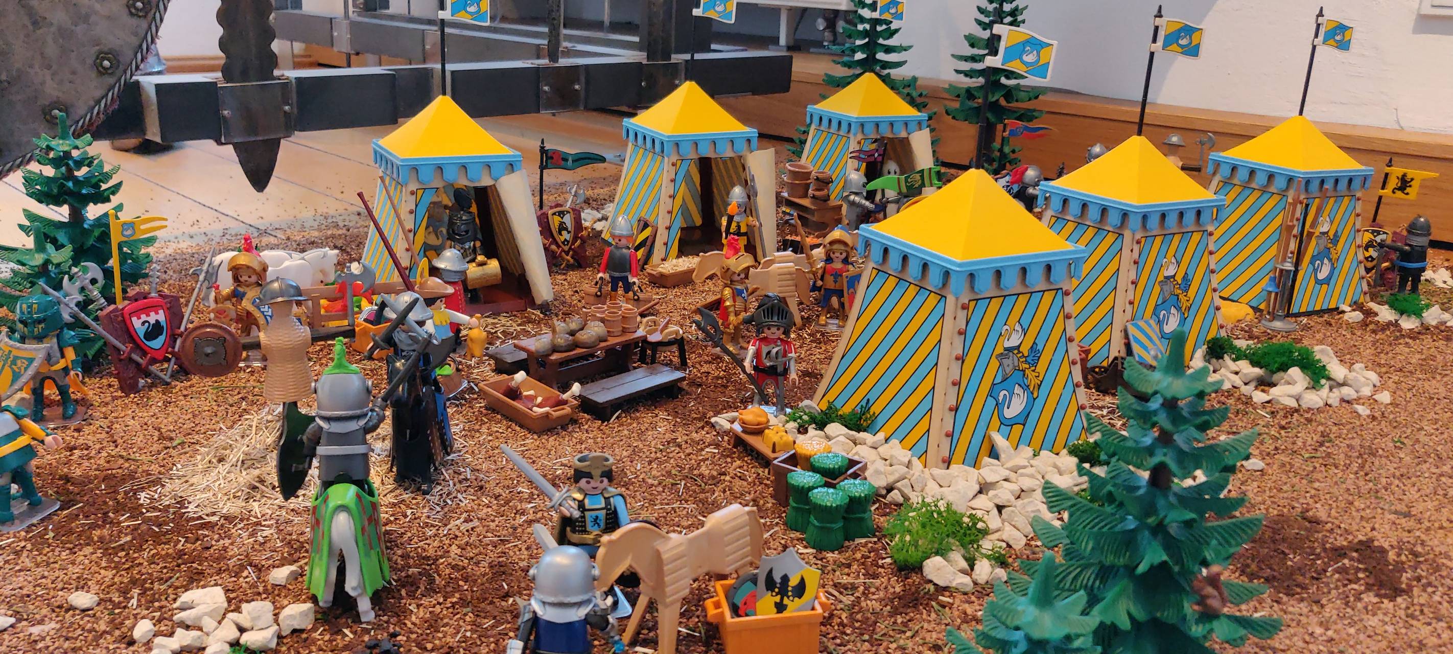 Playmobilfiguren zeigen bergische Geschichte