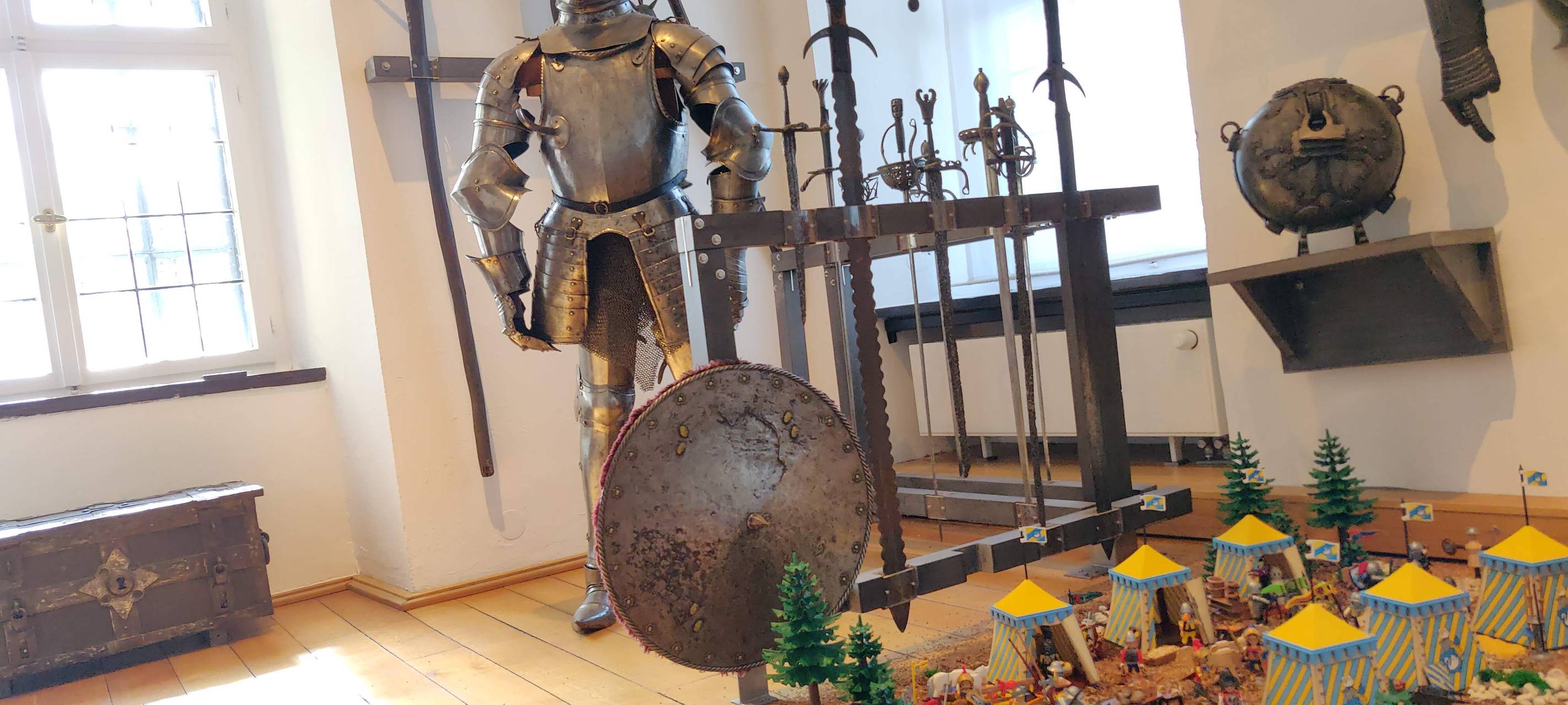 Playmobilfiguren zeigen bergische Geschichte