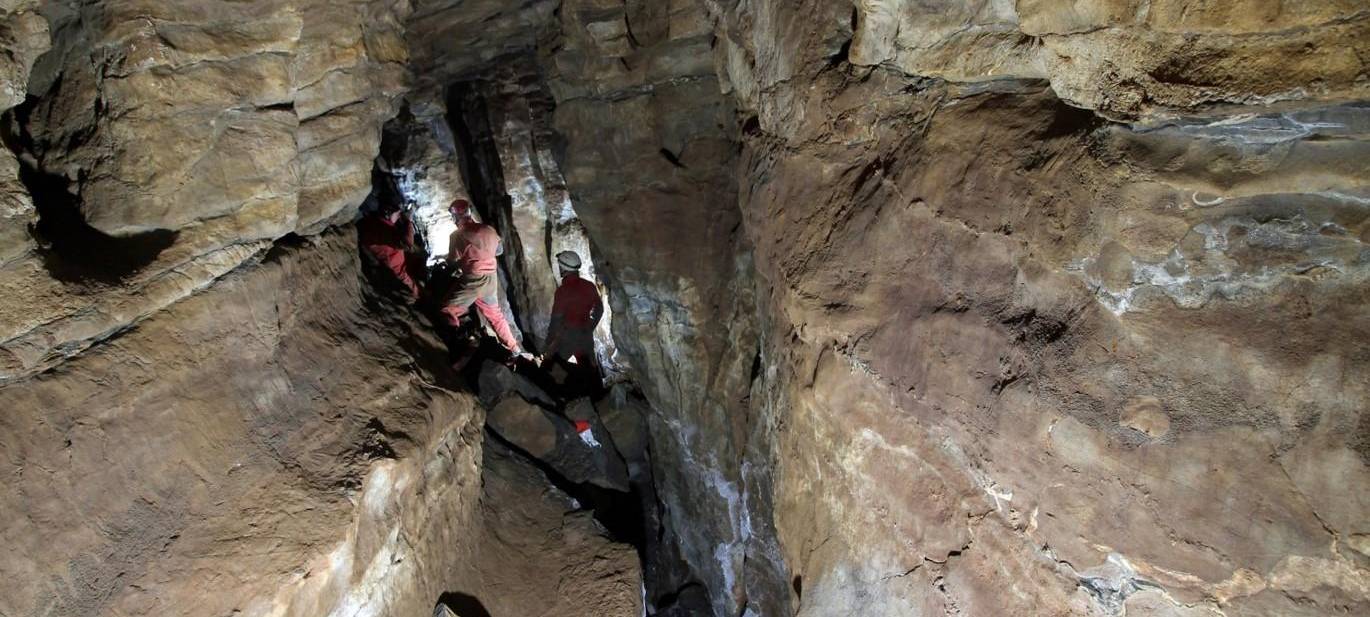 Die Windloch-Höhle in Engelskirchen