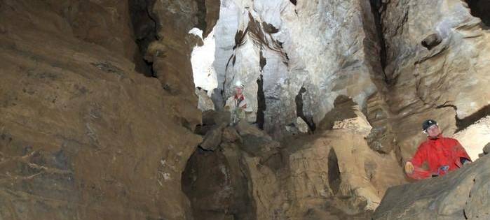 Die Windloch-Höhle in Engelskirchen