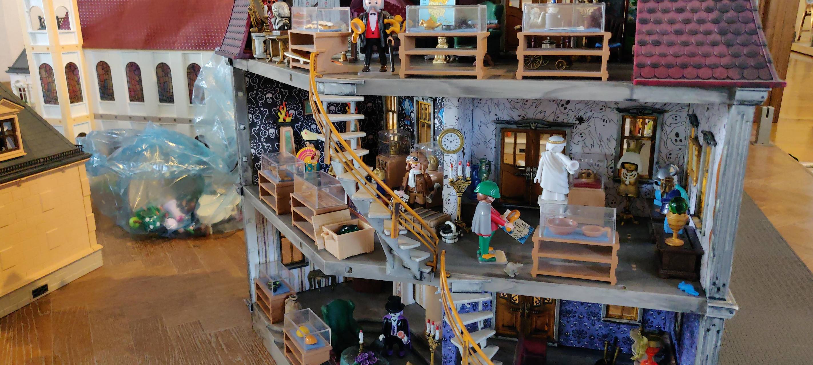 Playmobilfiguren zeigen bergische Geschichte