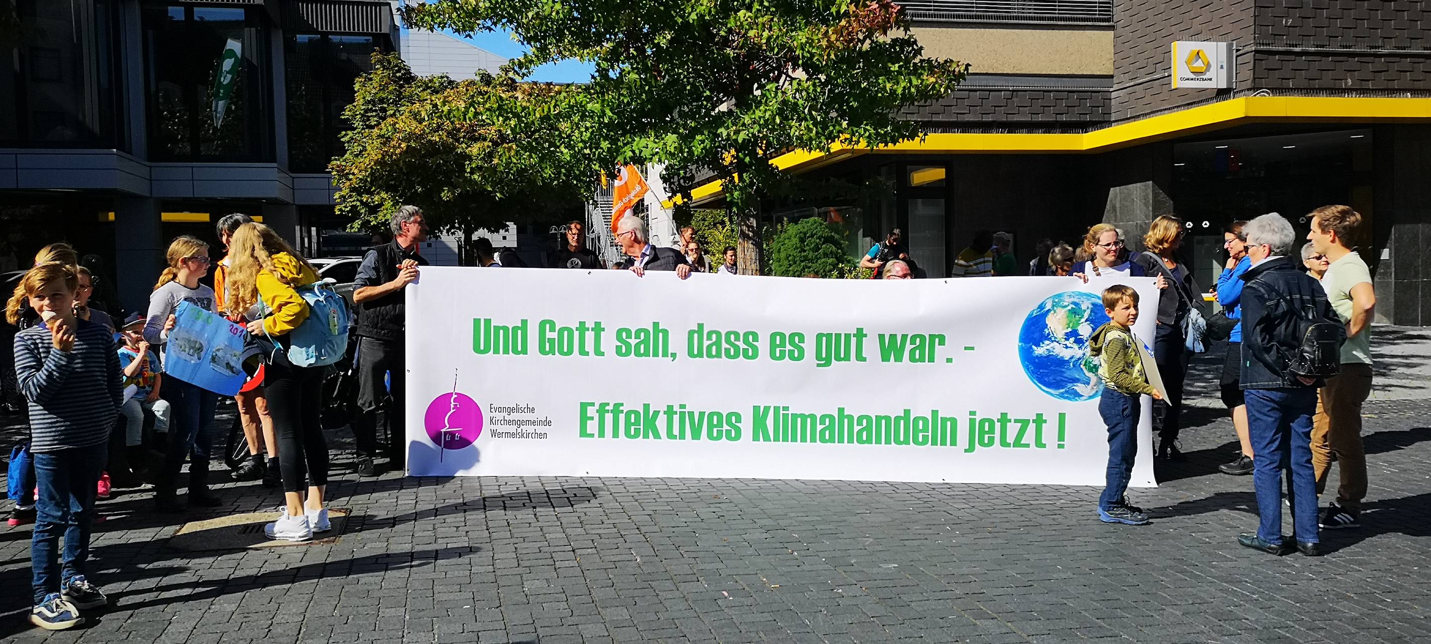 Klimakundgebungen in den Kreisstädten