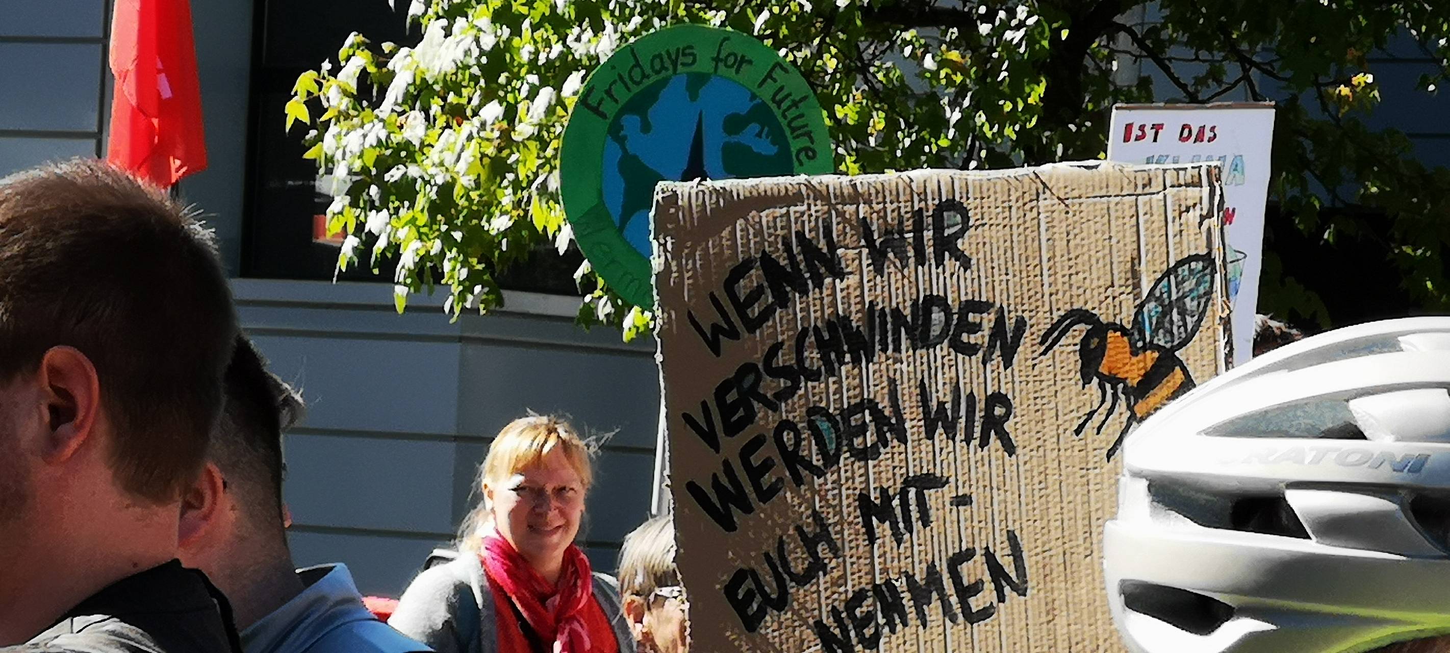 Klimakundgebungen in den Kreisstädten