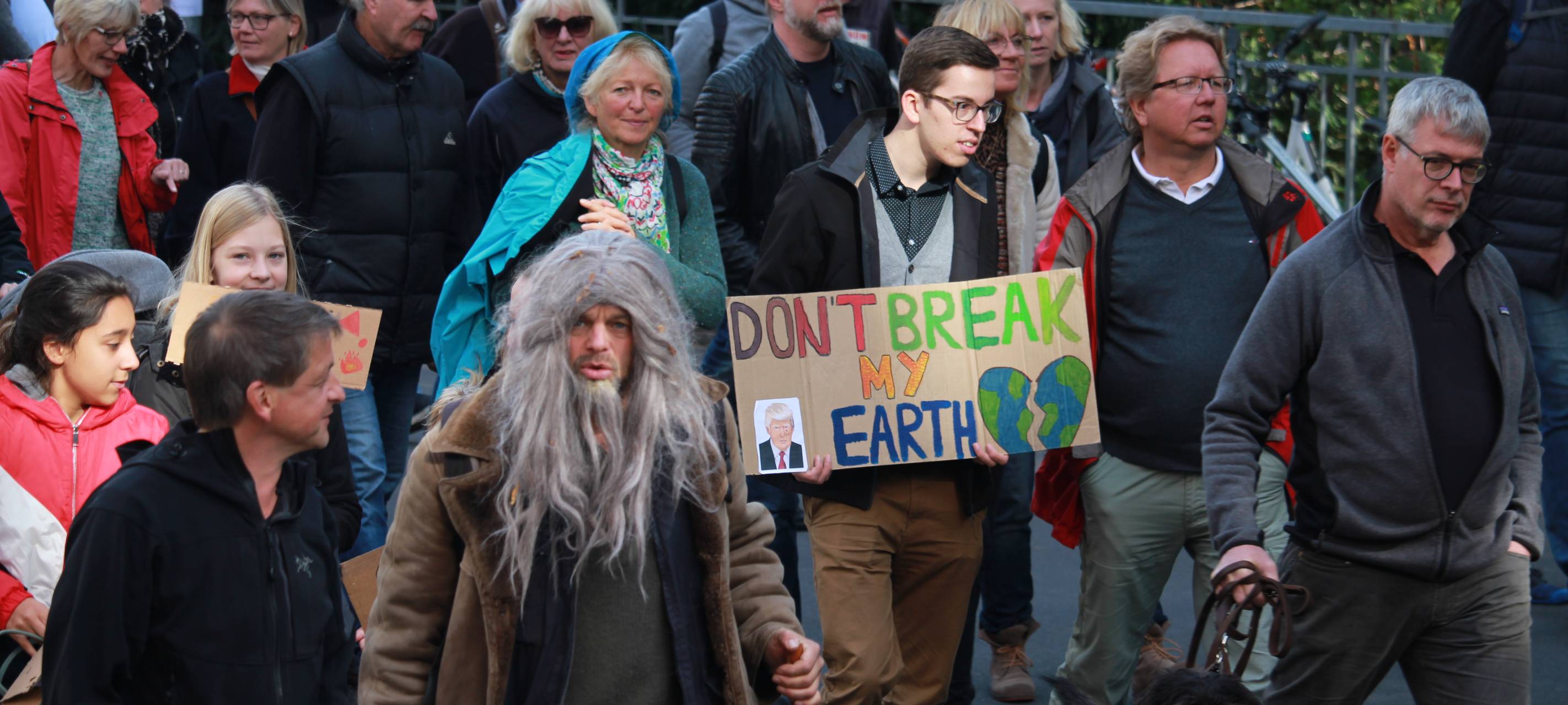 Klimakundgebungen in den Kreisstädten