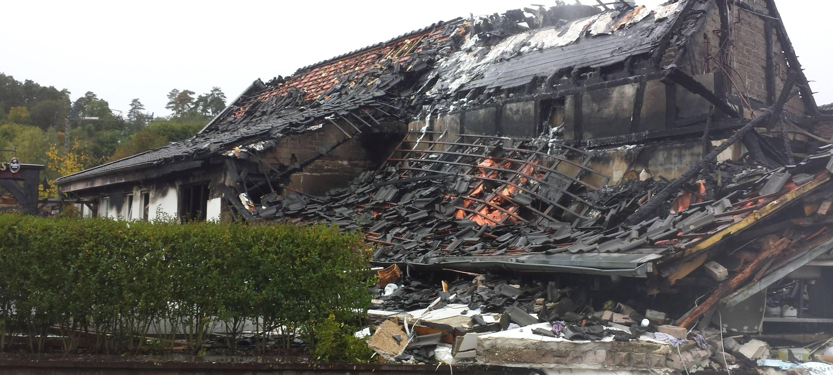 Brandursache "Altes Zollhaus" weiter unklar