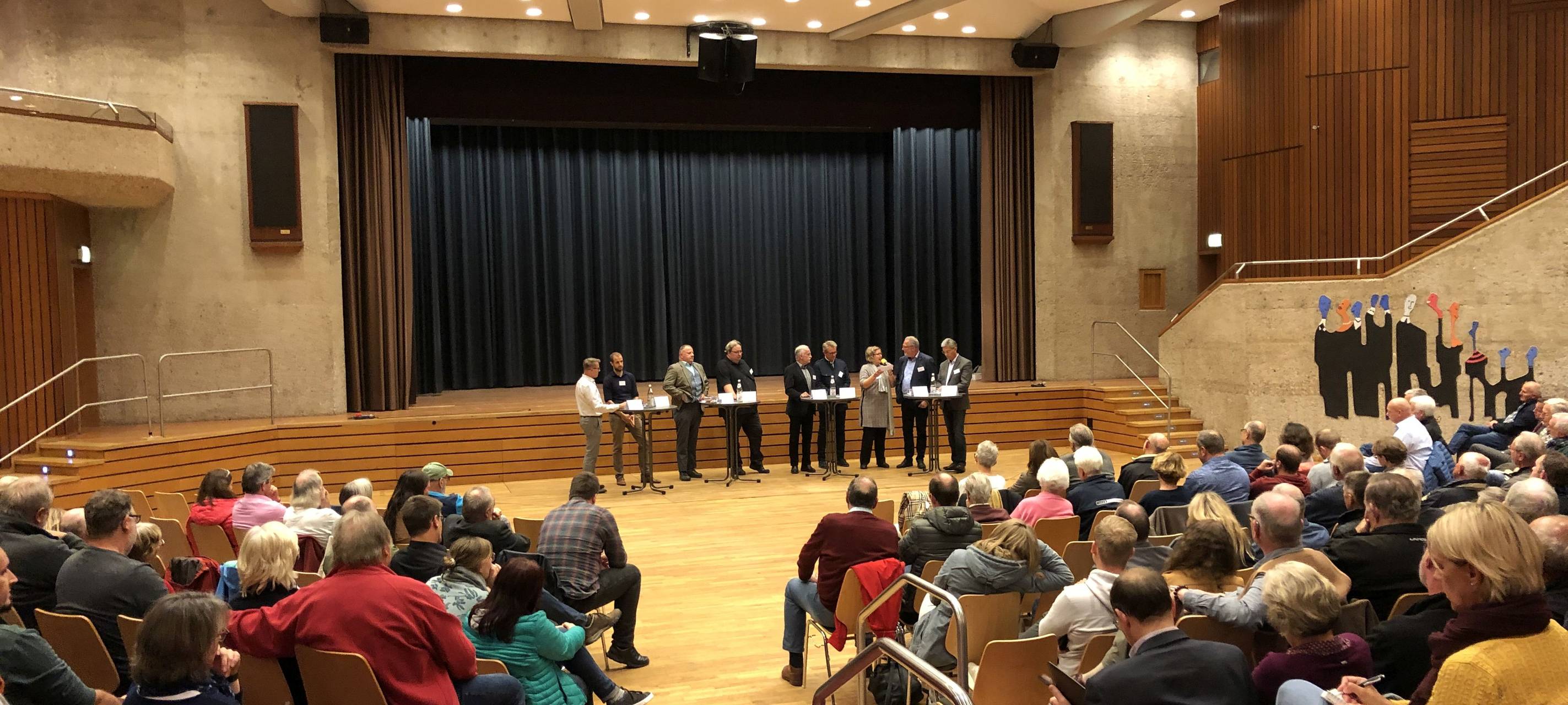 120 Besucher bei Klause-Diskussion