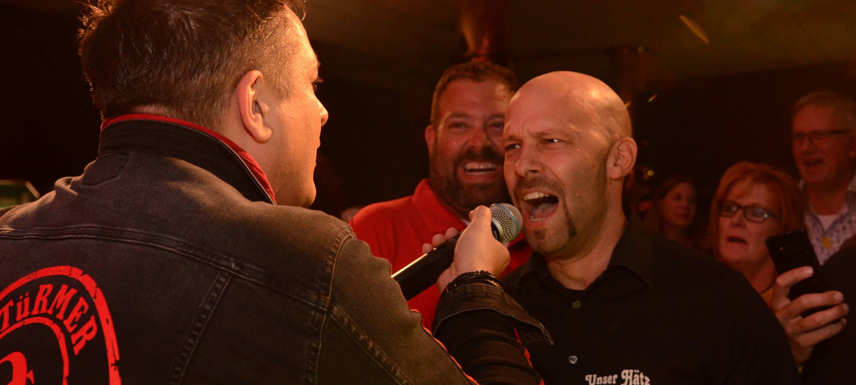 Die Domstürmer im Radio Berg Unplugged-Konzert