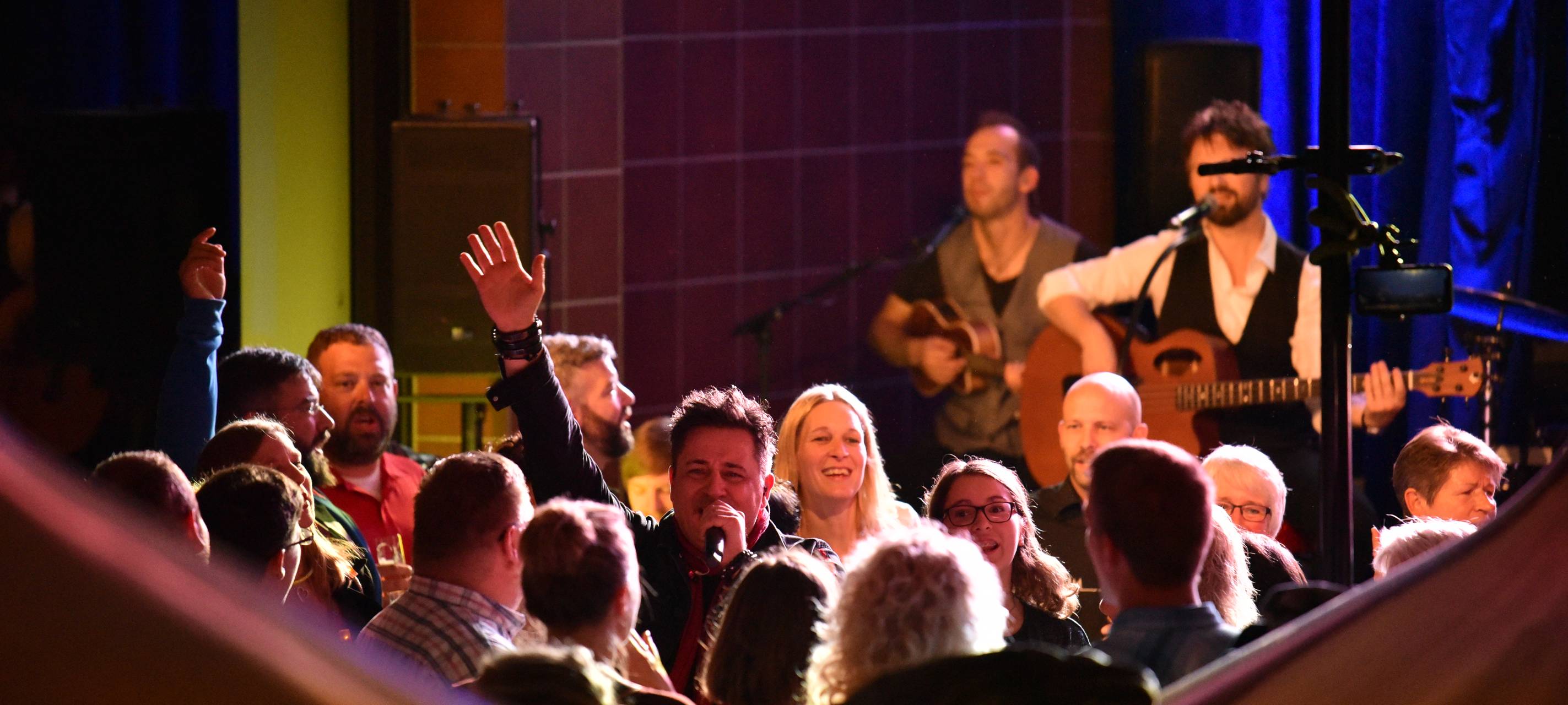 Die Domstürmer im Radio Berg Unplugged-Konzert