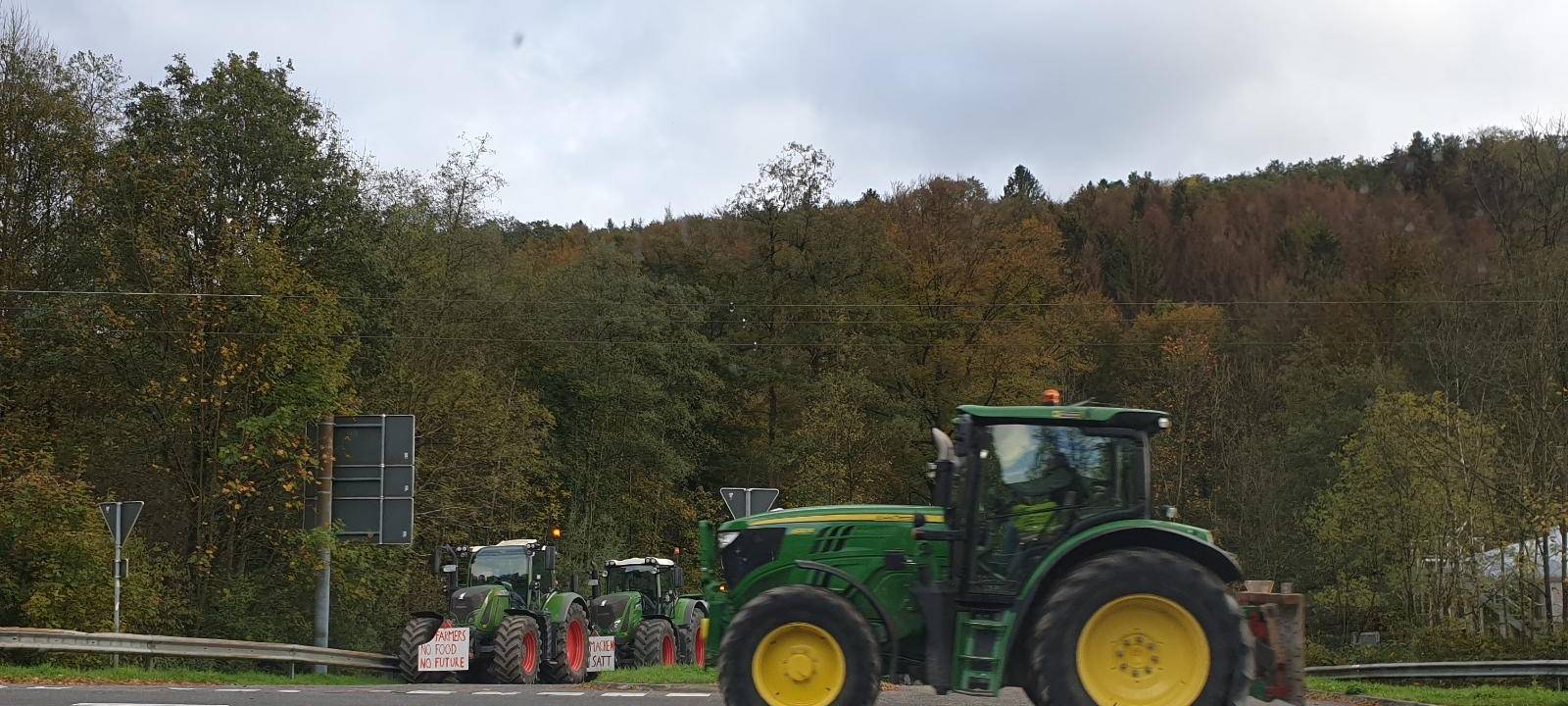 Rund 6.000 Bauern demonstrierten in Bonn
