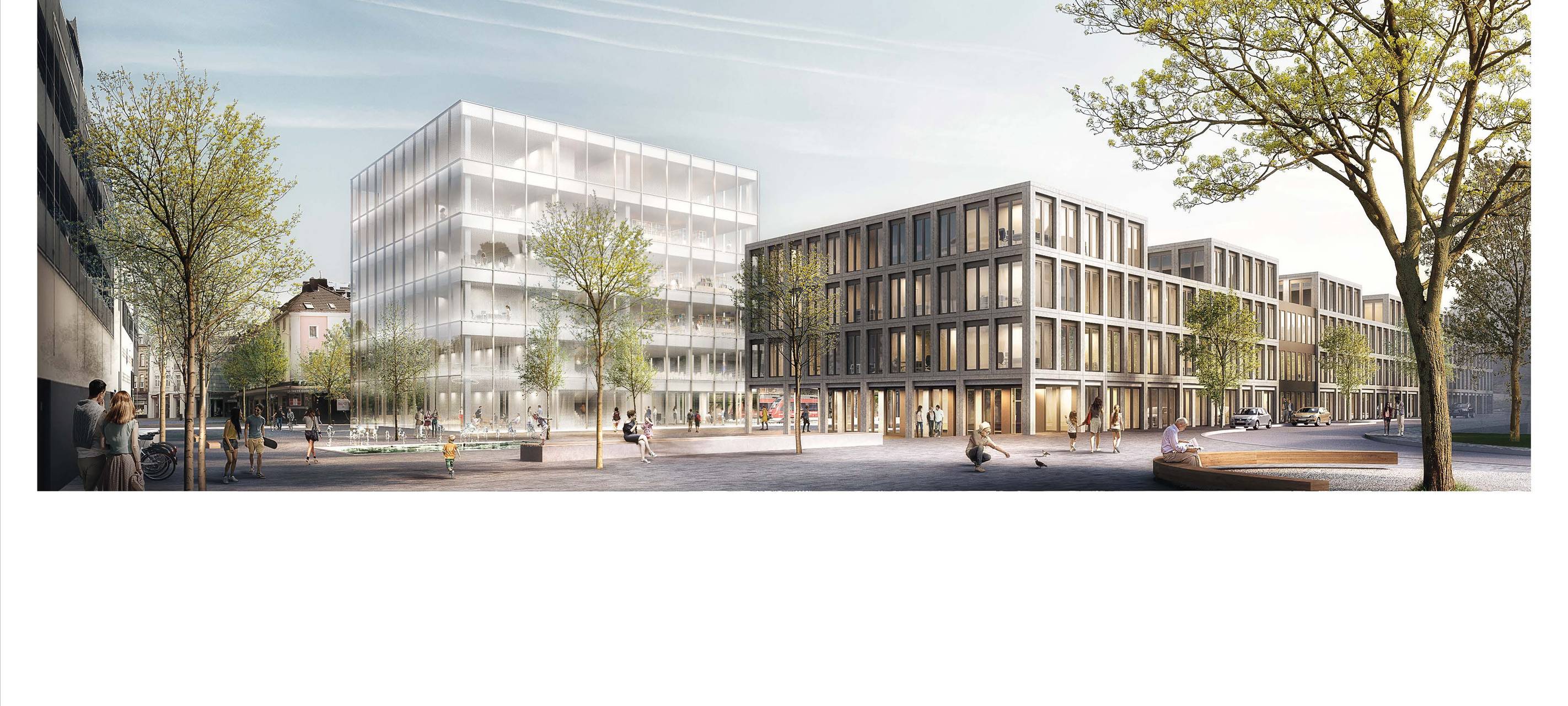 Entwurf Stadthaus Bergisch Gladbach