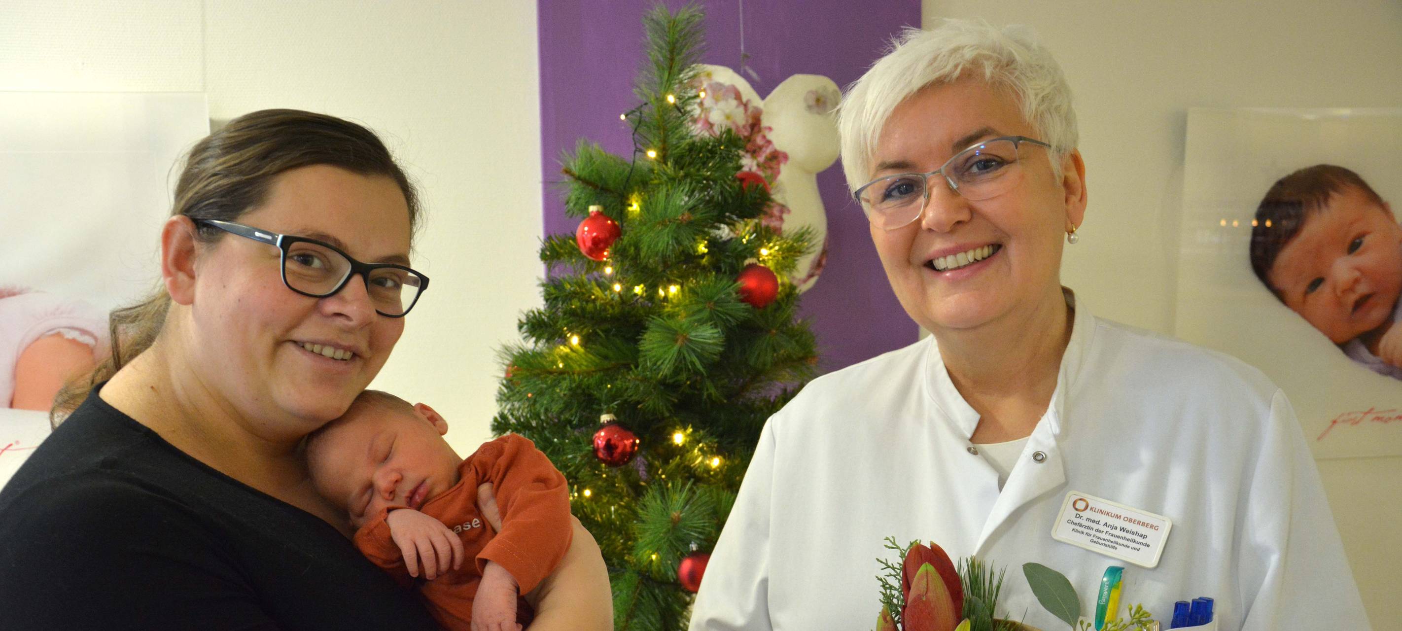 Tausendstes Baby des Jahres in Gummersbach geboren