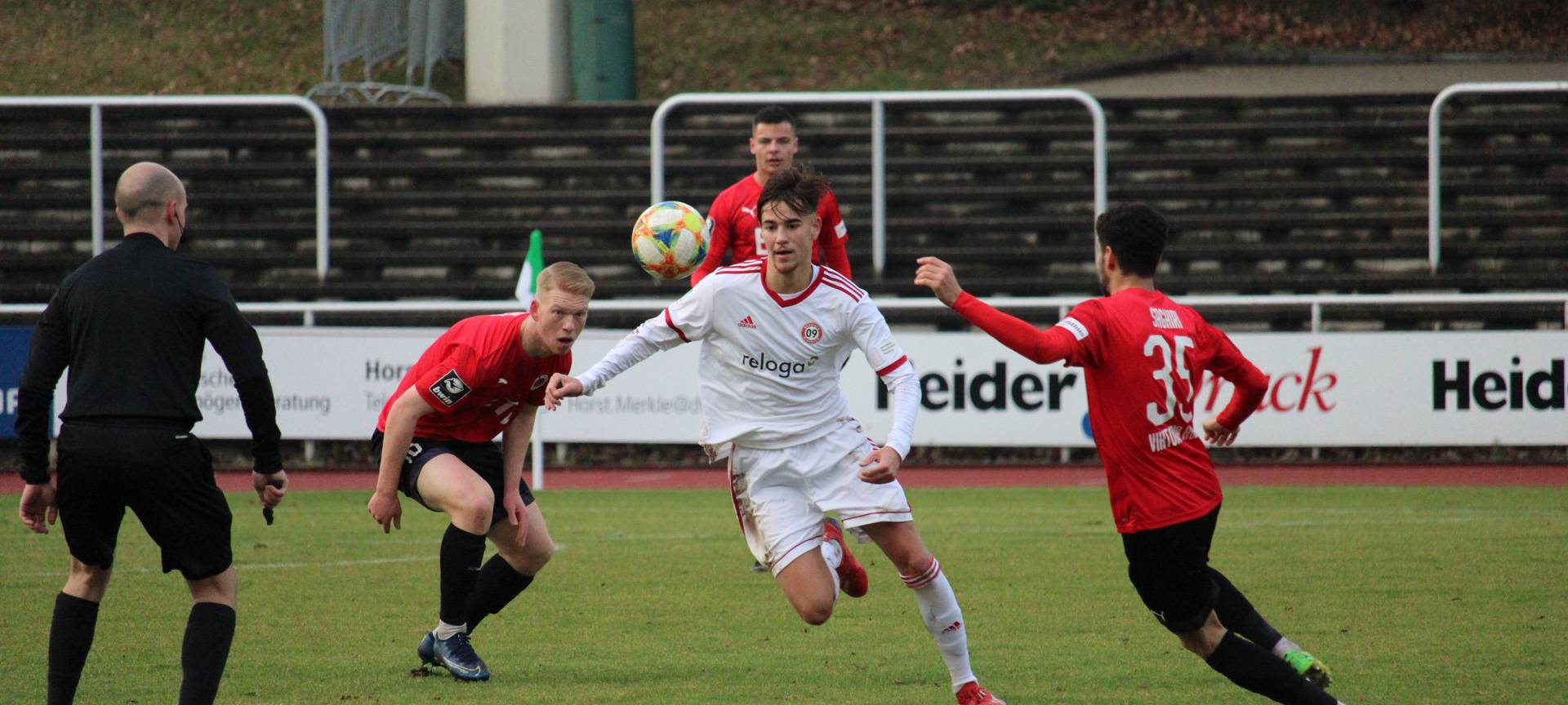 Fußball: 09 verliert knapp bei Spitzenreiter