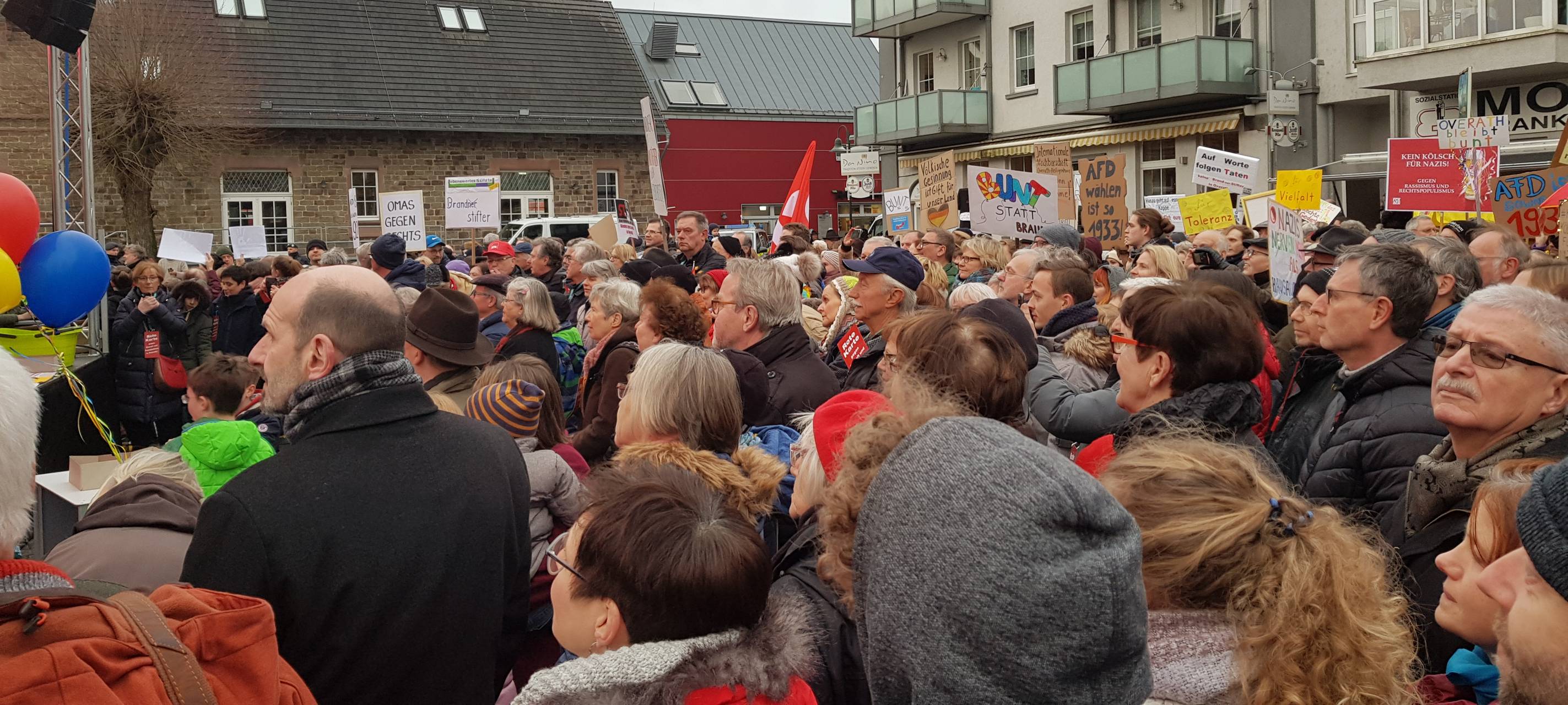 Demo gegen Rechts in Kürten