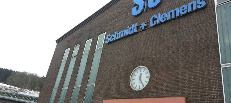 Brand bei Schmidt + Clemens in Lindlar