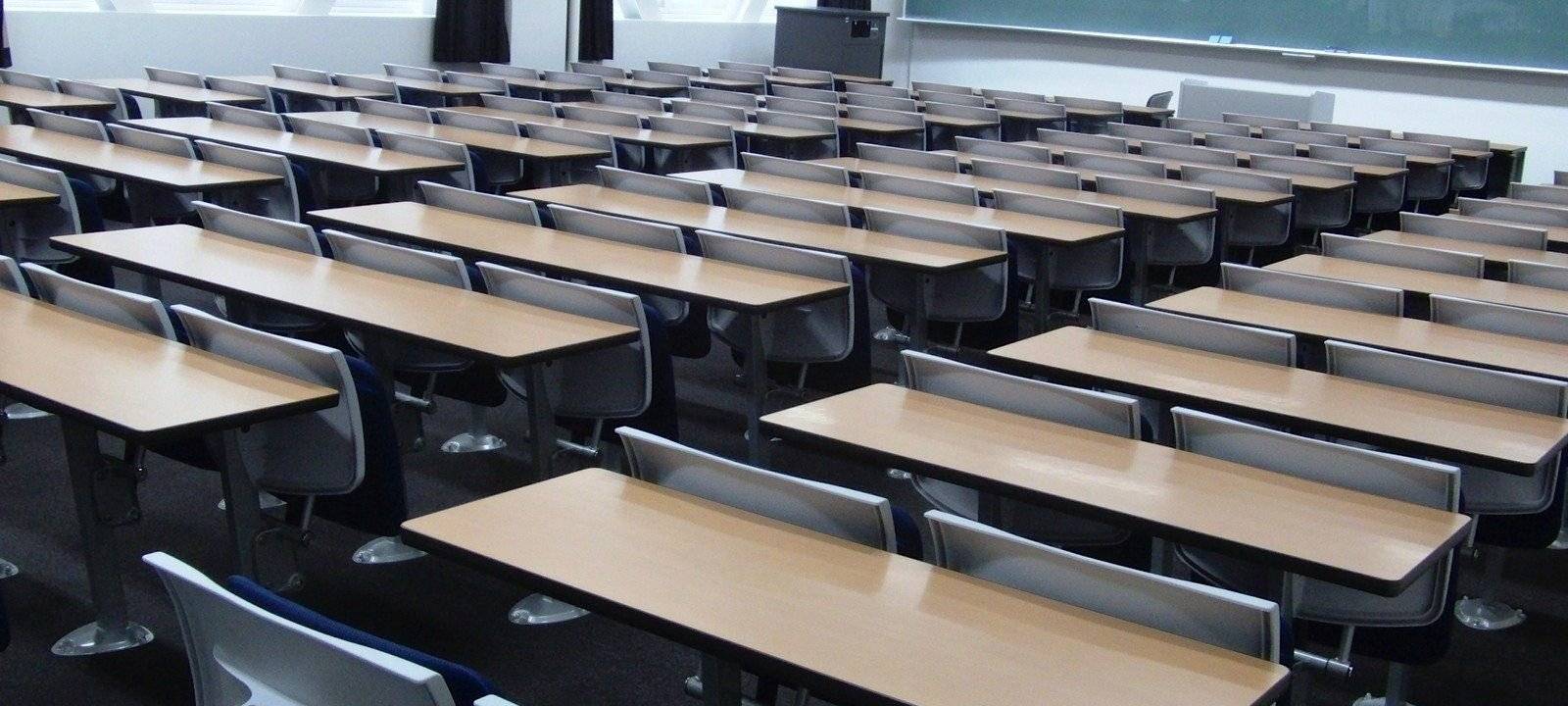 Leeres Klassenzimmer