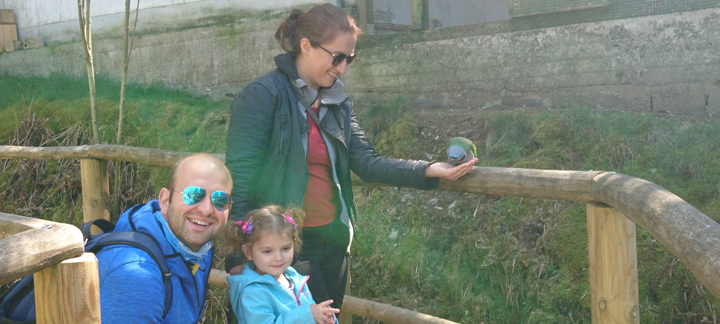 Große Wiedersehensfreude im Affen- und Vogelpark