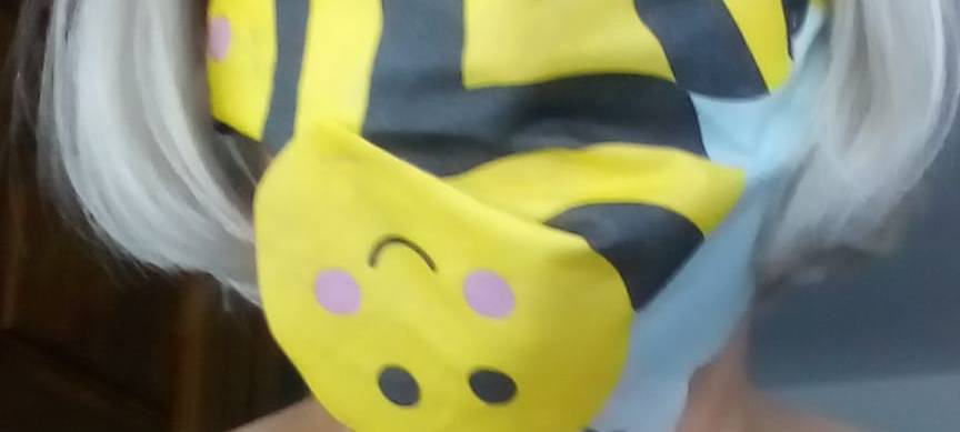 Masken als modische Accessoires
