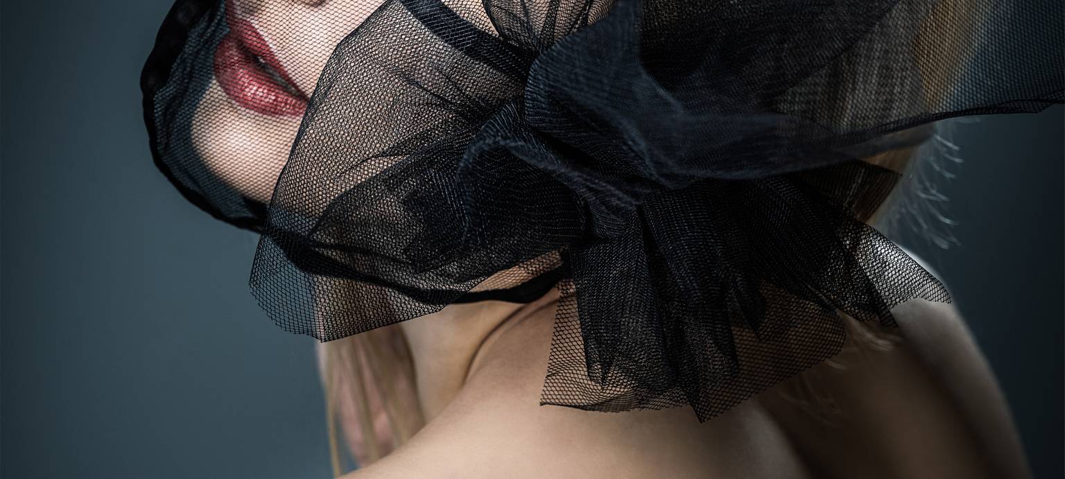Masken als modische Accessoires