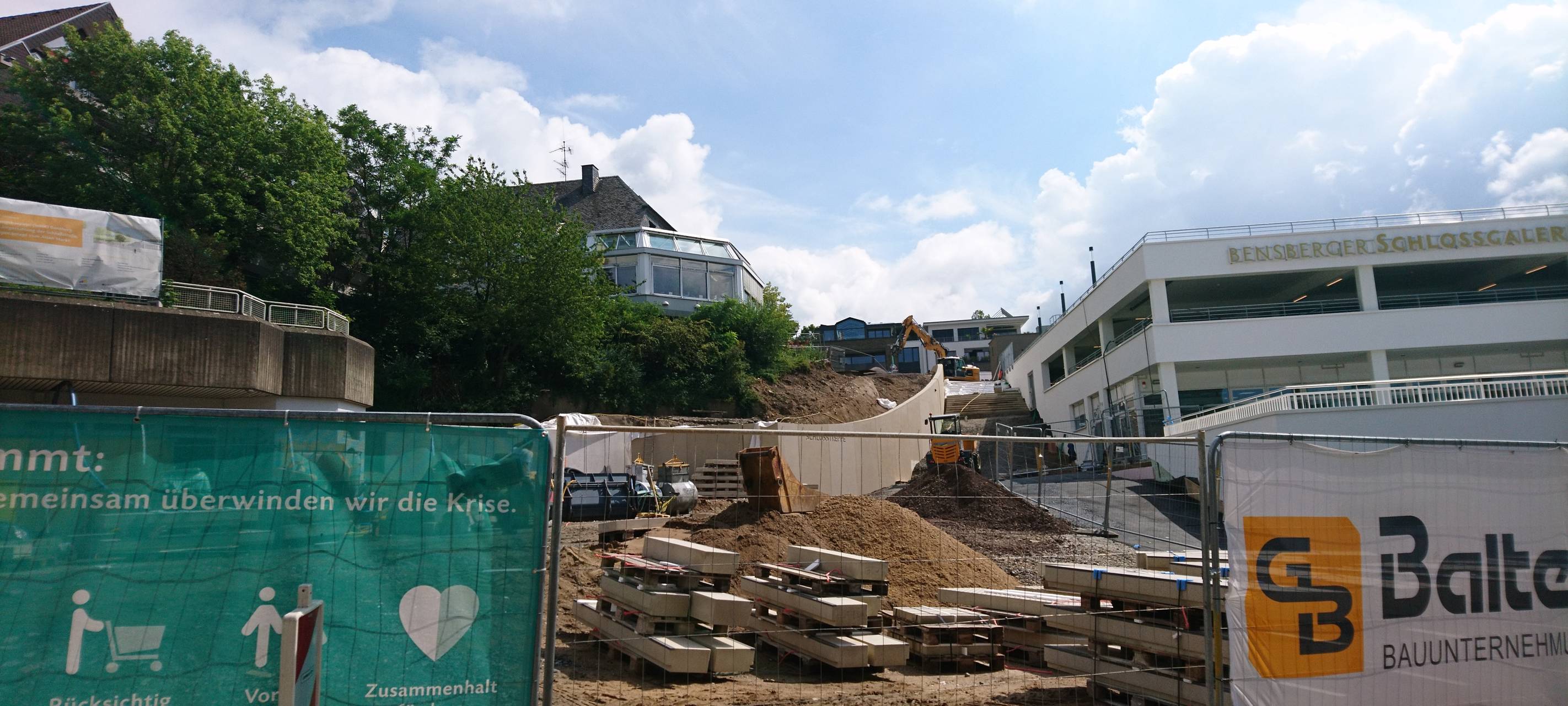 Teilöffnung Bensberger Schlossgalerie