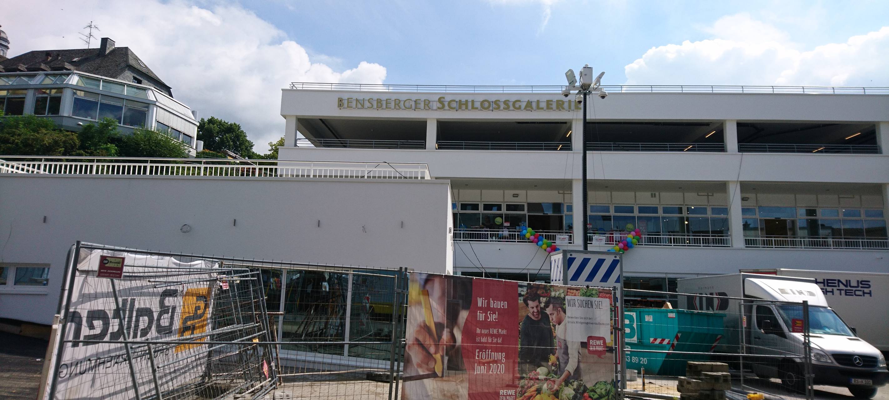 Teilöffnung Bensberger Schlossgalerie