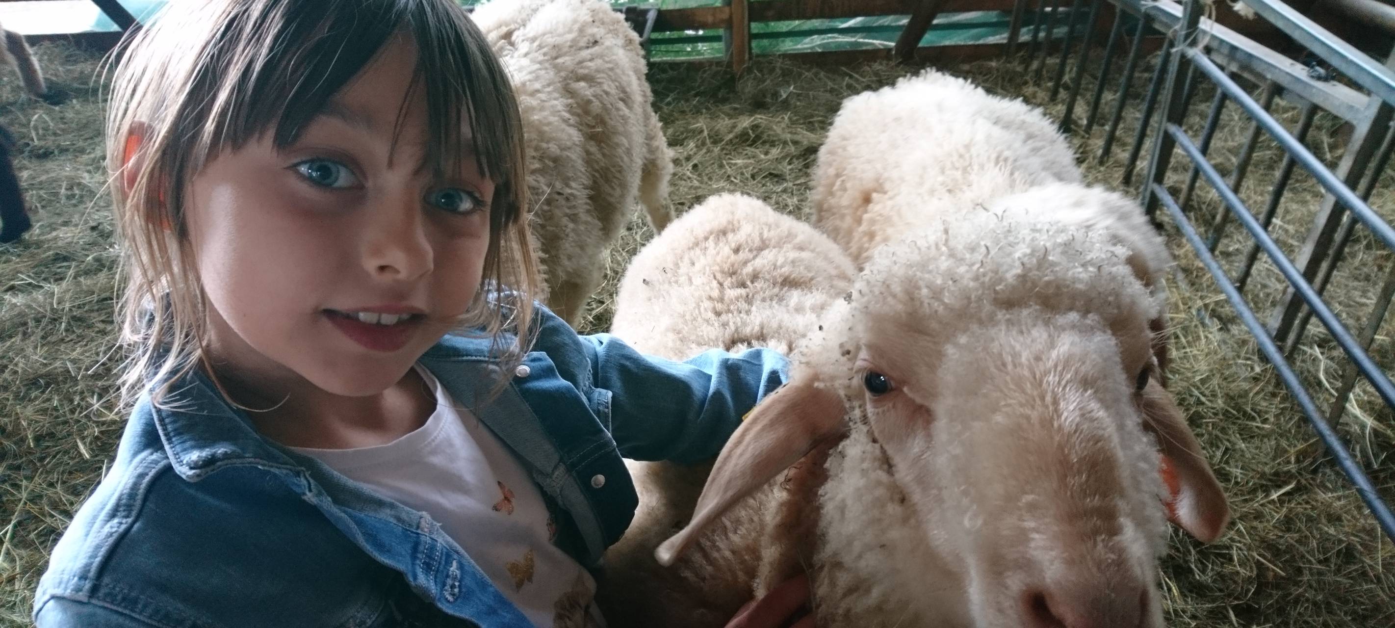 Ferienprogramm auf dem Bauernhof: Kind trifft Tier
