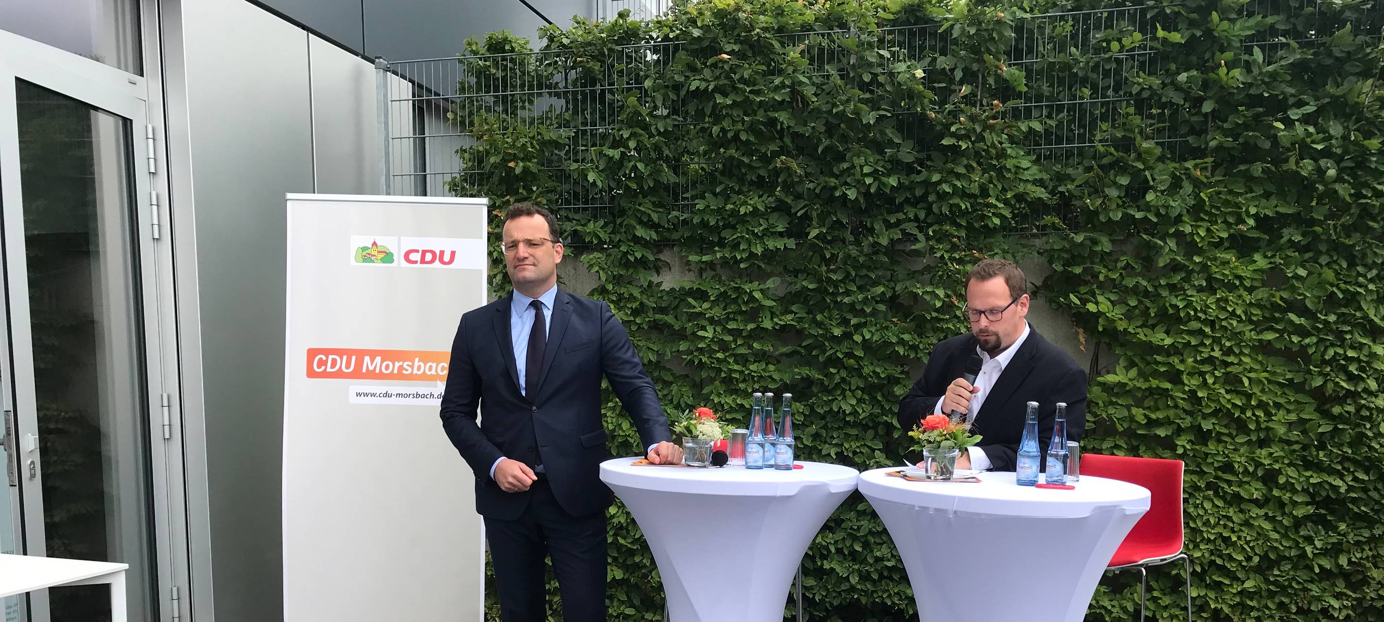 Spahn steht in Morsbach Rede und Antwort