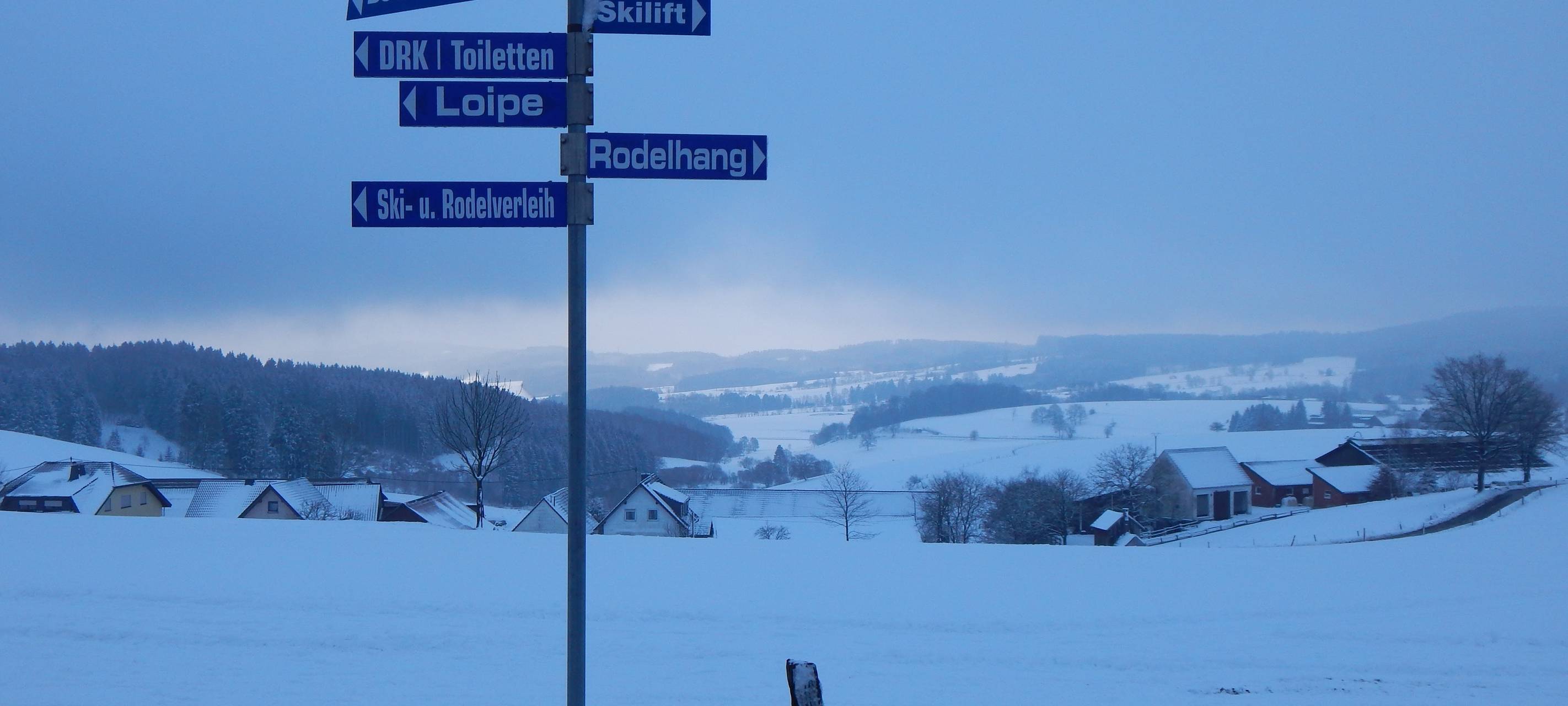 Reichshof: Skigebiet wegen Corona gesperrt