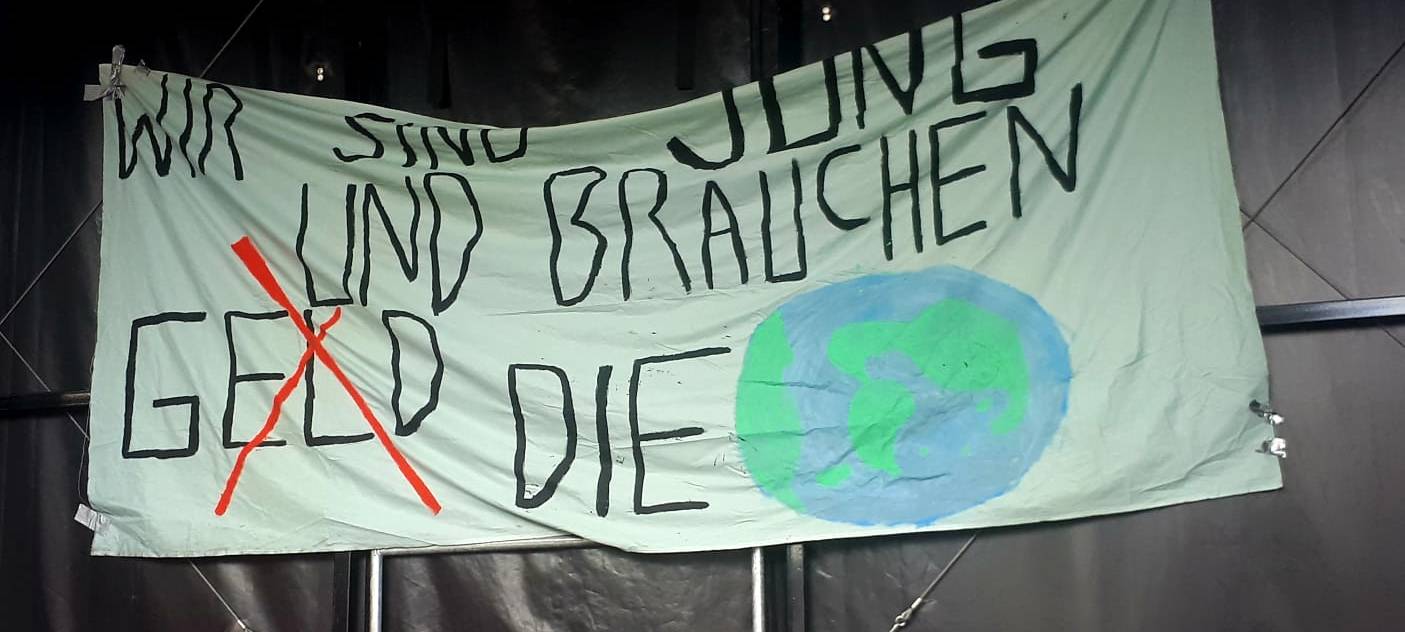 Fridays for Future-Mahnwache in Bergisch Gladbach