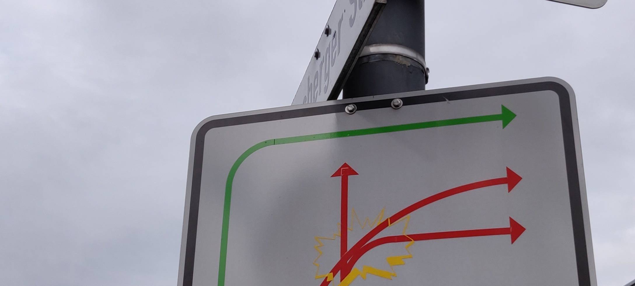 Was sagt dieses Verkehrsschild?