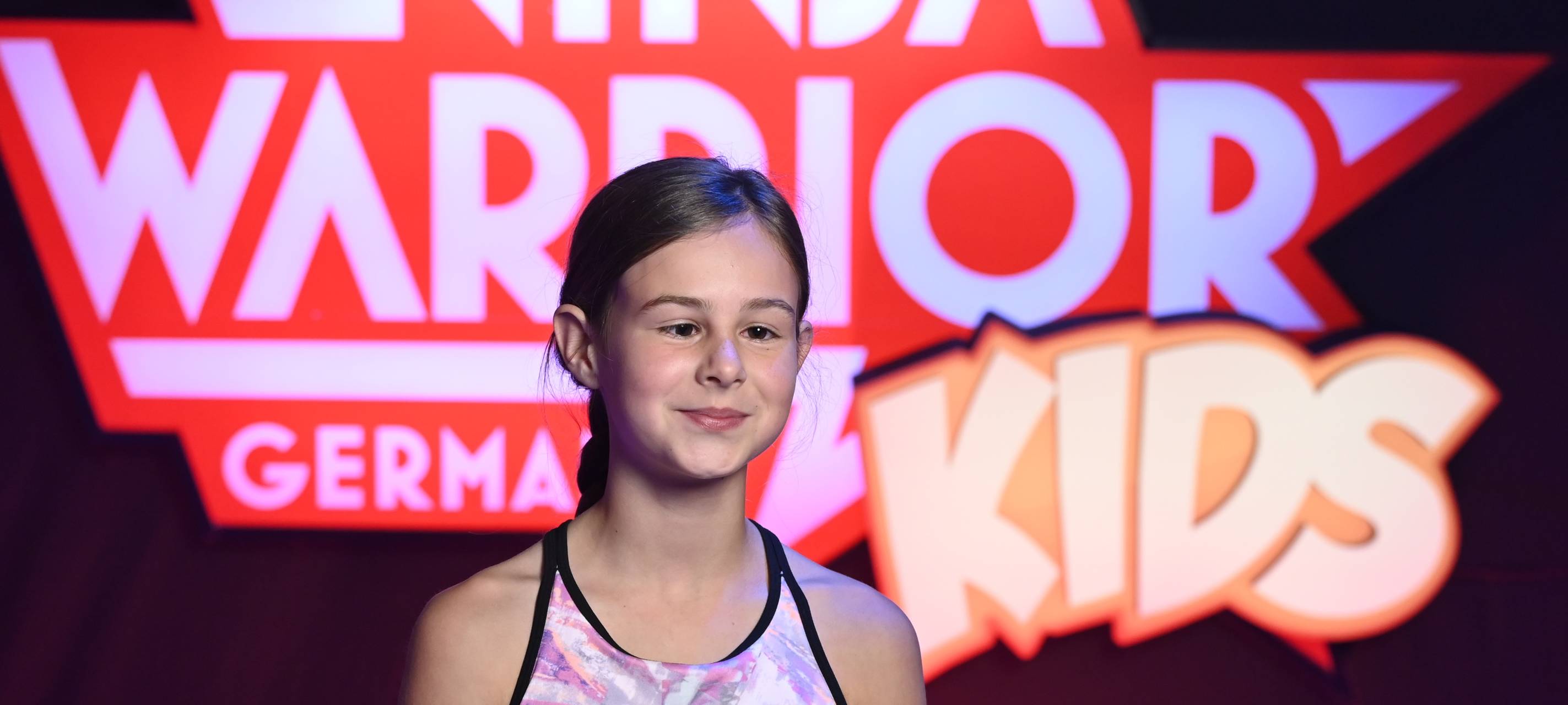 Sophia aus Bergisch Gladbach bei Ninja Warrior Kids Germany