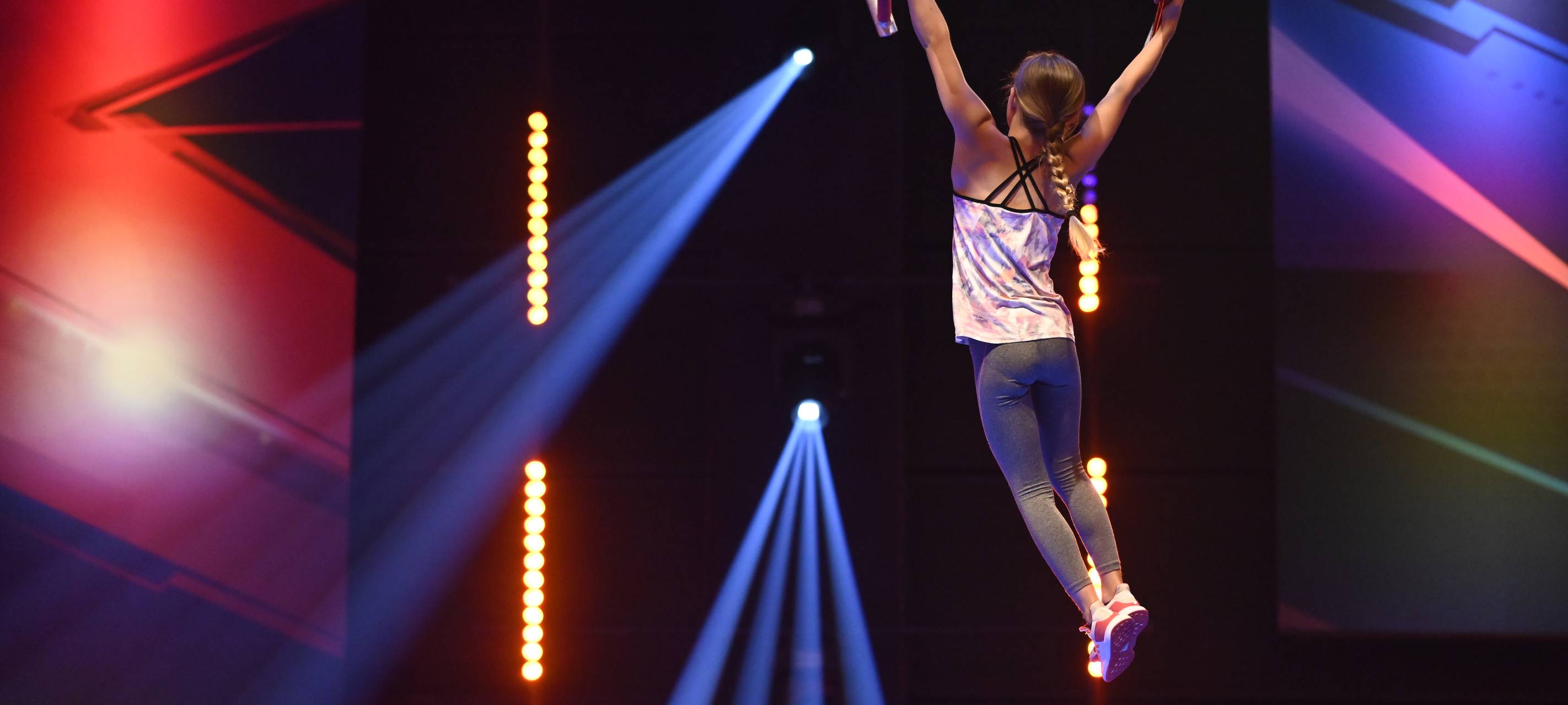 Sophia aus Bergisch Gladbach bei Ninja Warrior Kids Germany