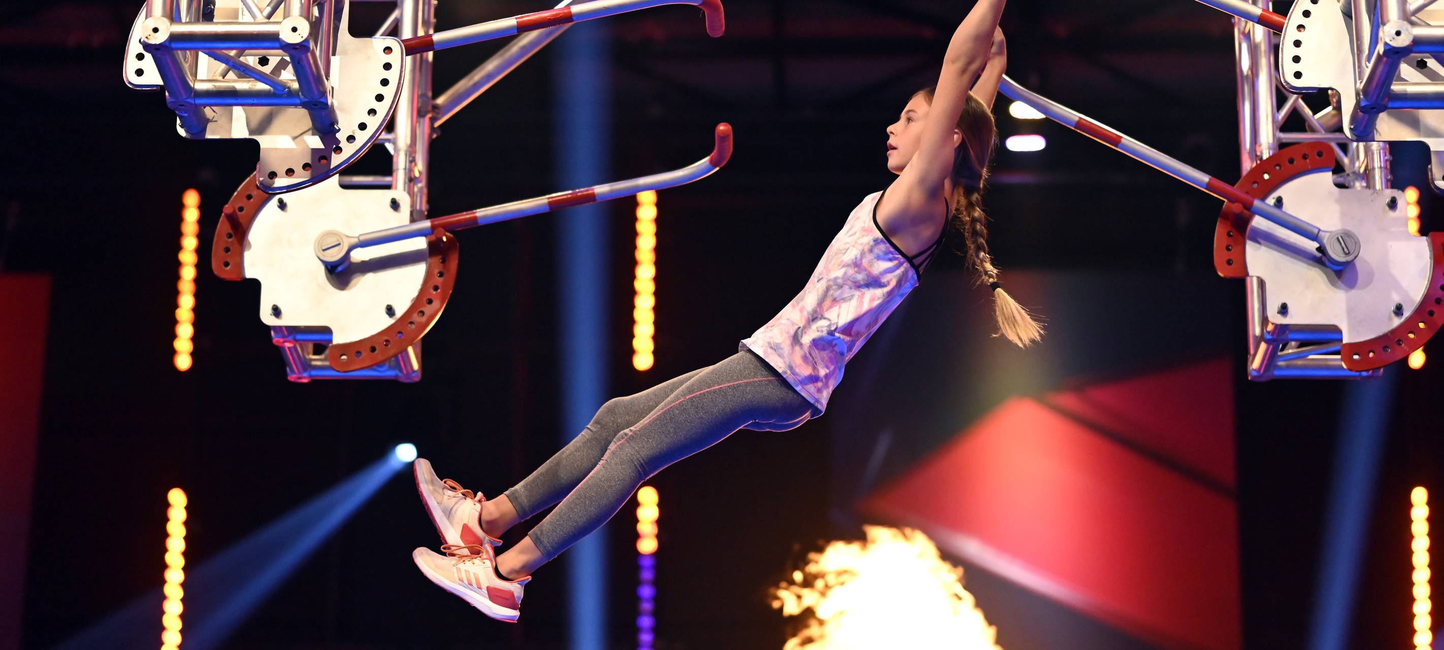 Sophia aus Bergisch Gladbach bei Ninja Warrior Kids Germany