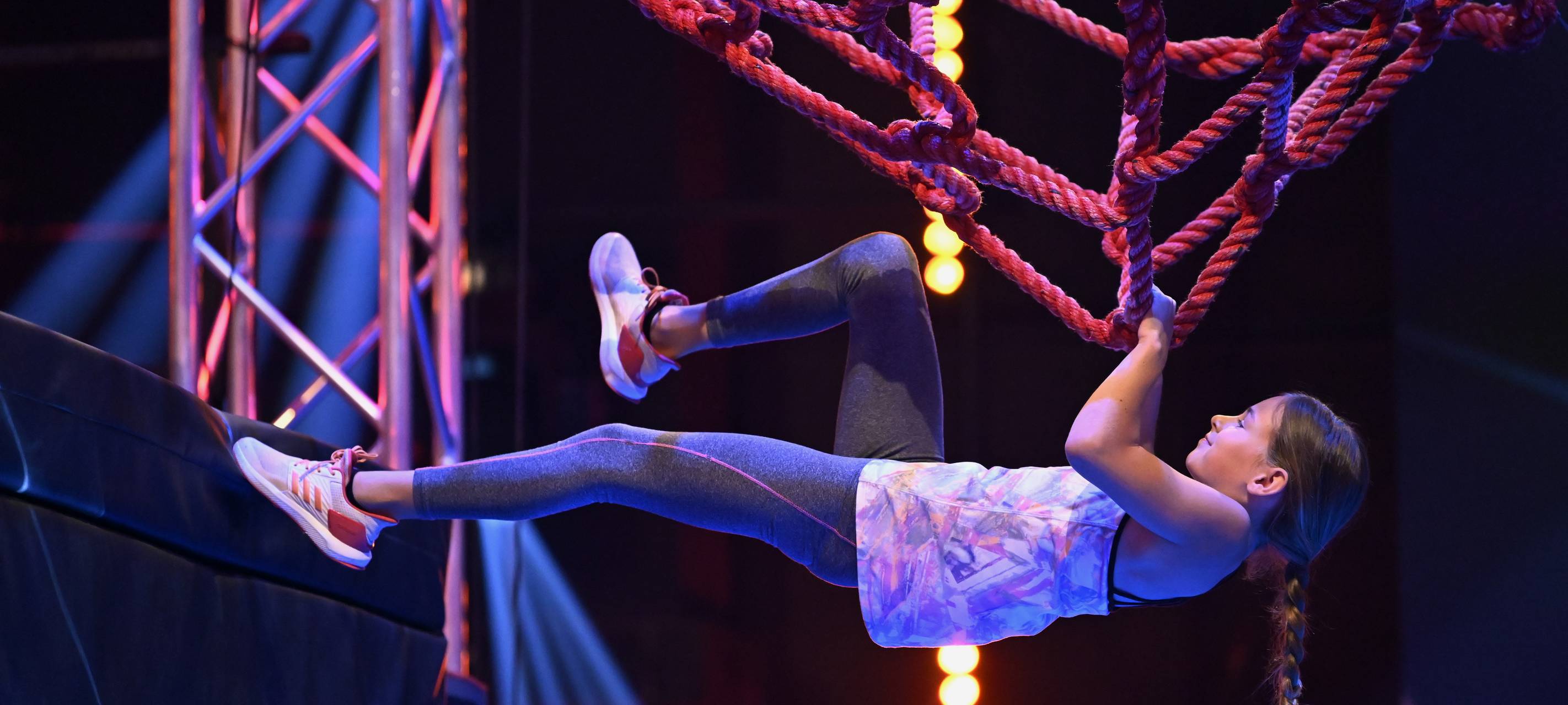 Sophia aus Bergisch Gladbach bei Ninja Warrior Kids Germany