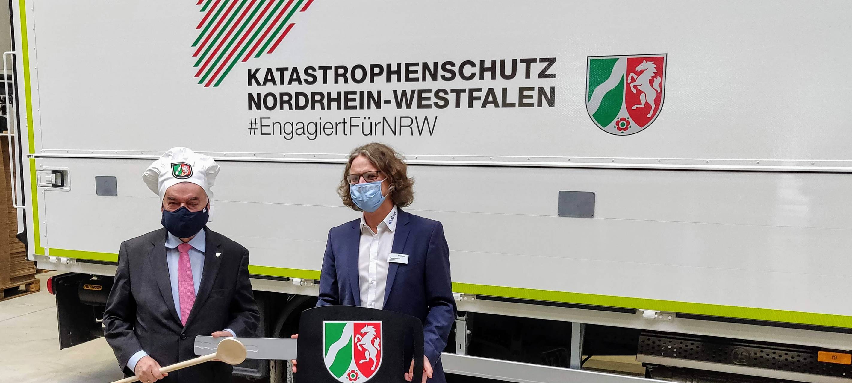 Neue, moderne Verpflegungsmodule für den Katastrophenschutz