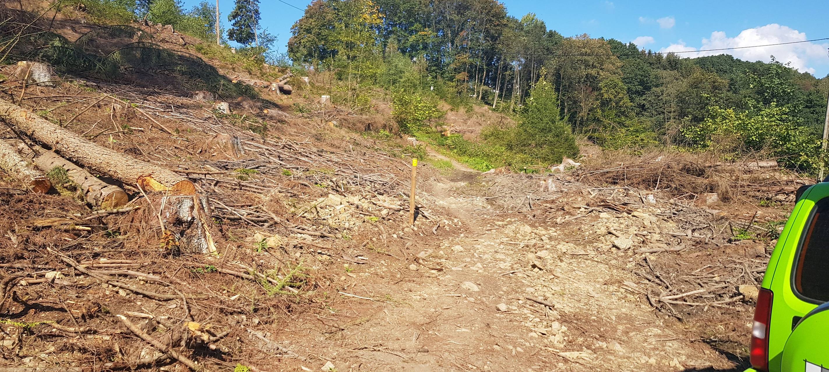 Wanderwege ziehen um
