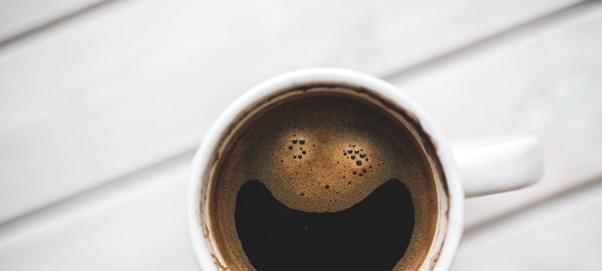 Kaffeetasse Kaffee fröhlich Kaffeekunst Dummy Pixabay Getränk